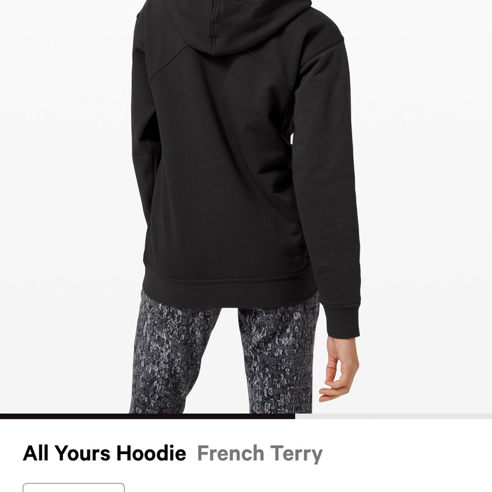 lululemon athletica Black All Yours Hoodie